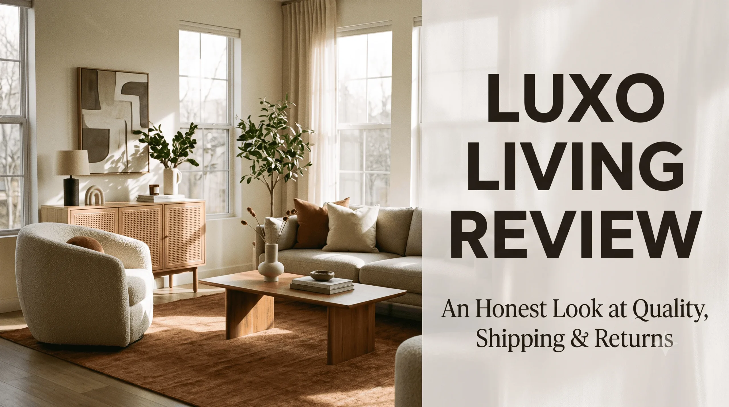 An Honest Review of Luxo Living: Quality, Shipping & Returns