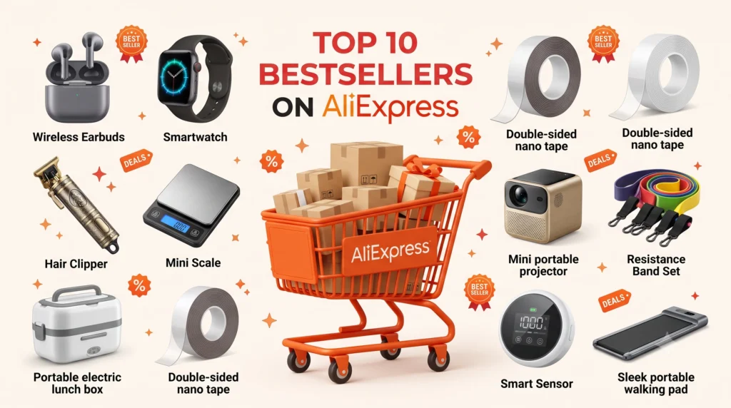 top 10 products on ali express